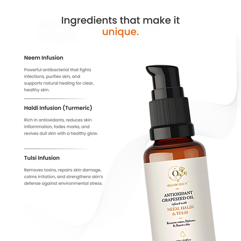 Antioxidant Grapeseed Oil