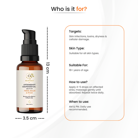 Antioxidant Grapeseed Oil