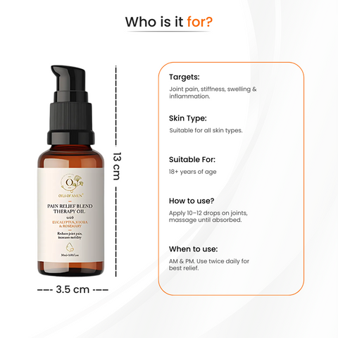 Pain Relief Blend Therapy Oil