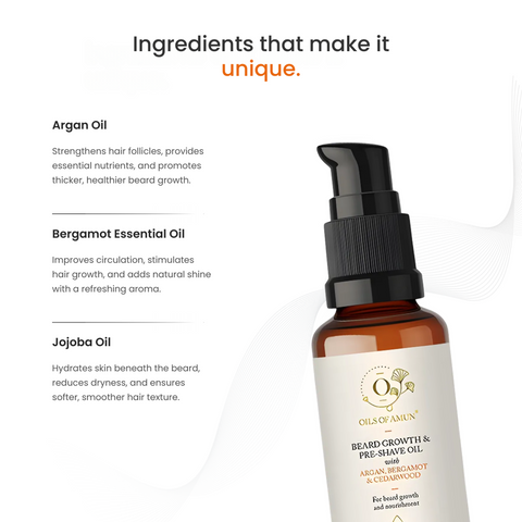 Beard Growth & Pre-Shave Oil