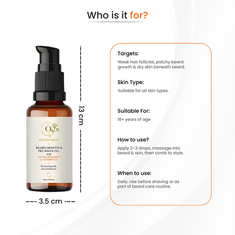 Beard Growth & Pre-Shave Oil