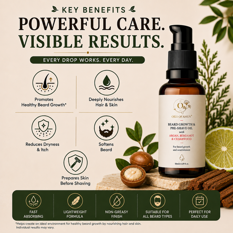 Beard Growth & Pre-Shave Oil