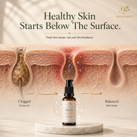 Acne Control Therapy Oil | Natural Face Serum for Acne-Prone Skin