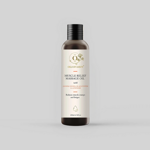 Muscle Relief Massage Oil