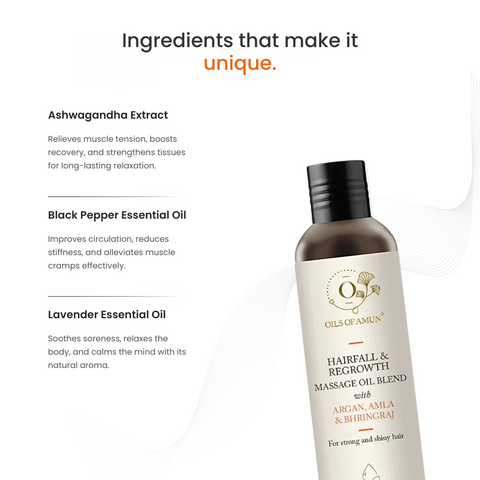 Hairfall & Regrowth Massage Oil